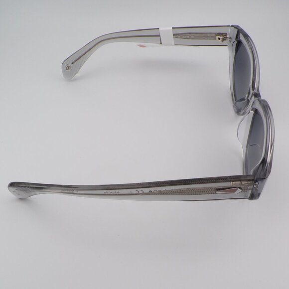 Rag & Bone Transparent Semi-Cat Eye Shades, Metal Accent Gradient 54mm 1055S main image 4